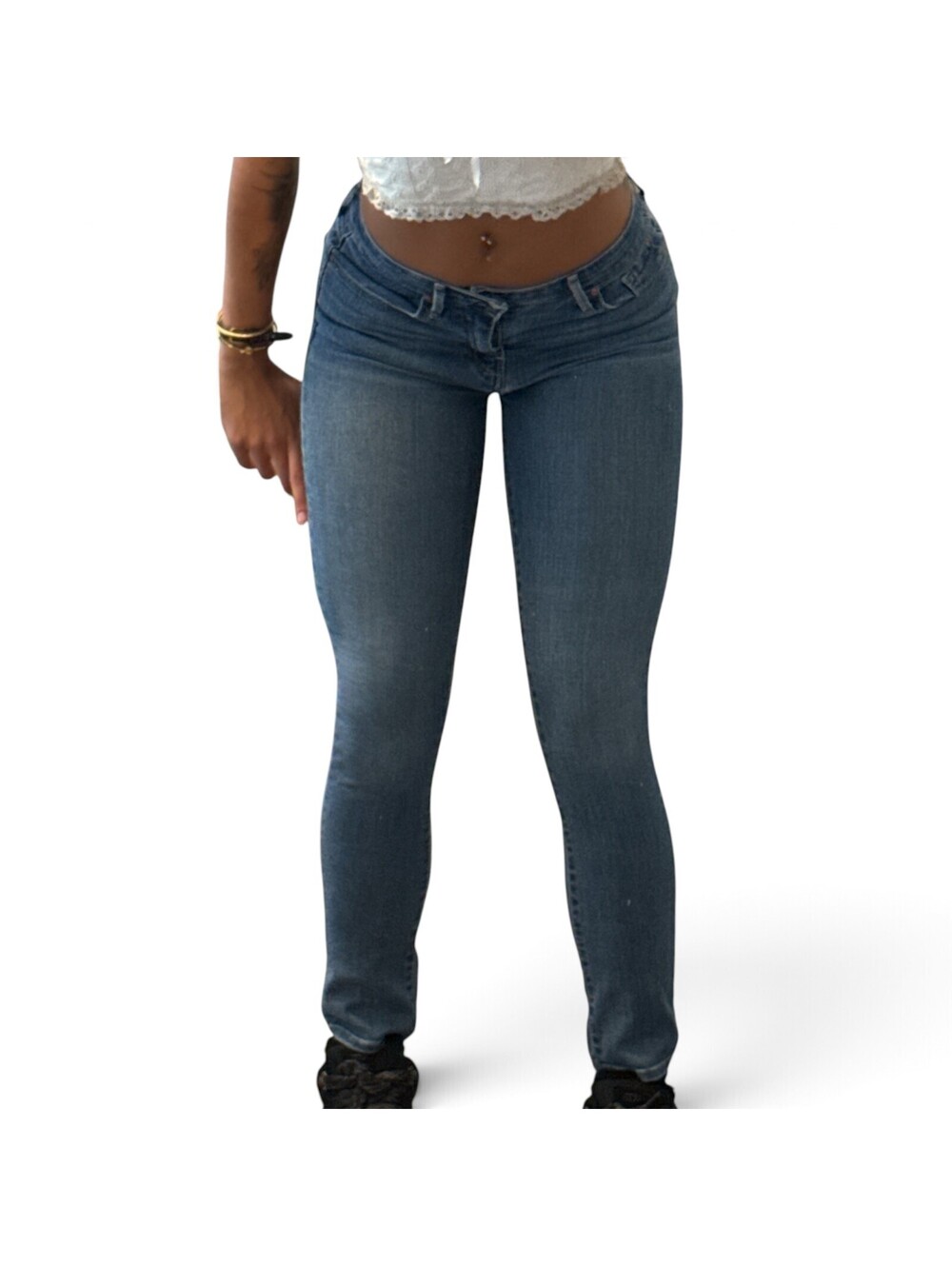 Levi's Signature Mid Rise Slim Straight Leg Jeans Dark Wash